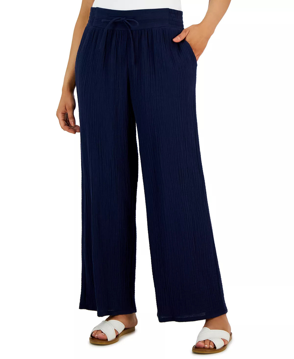 Casual Loose-fit Linen Pants