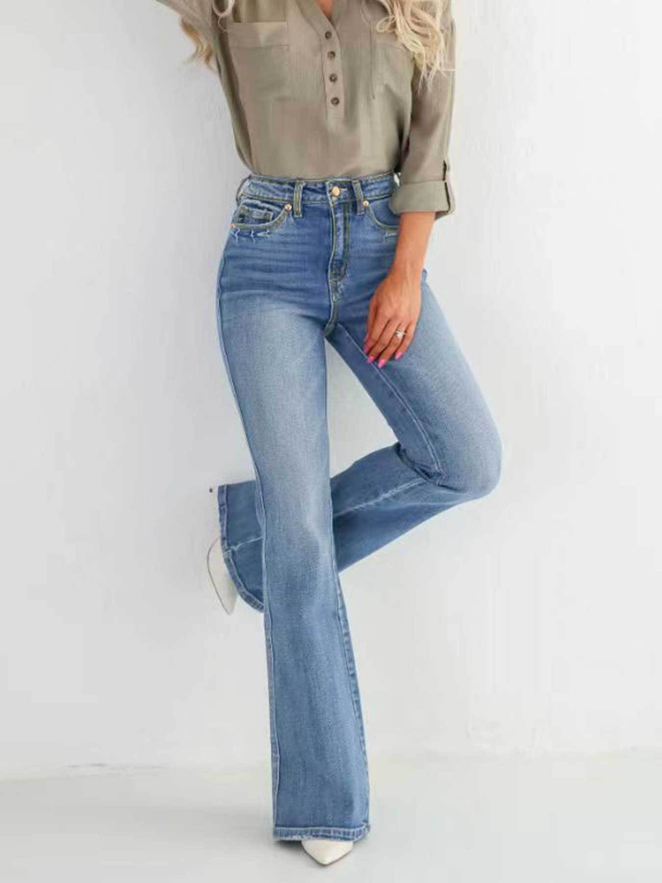 Essential Slim Fit Flare Jeans