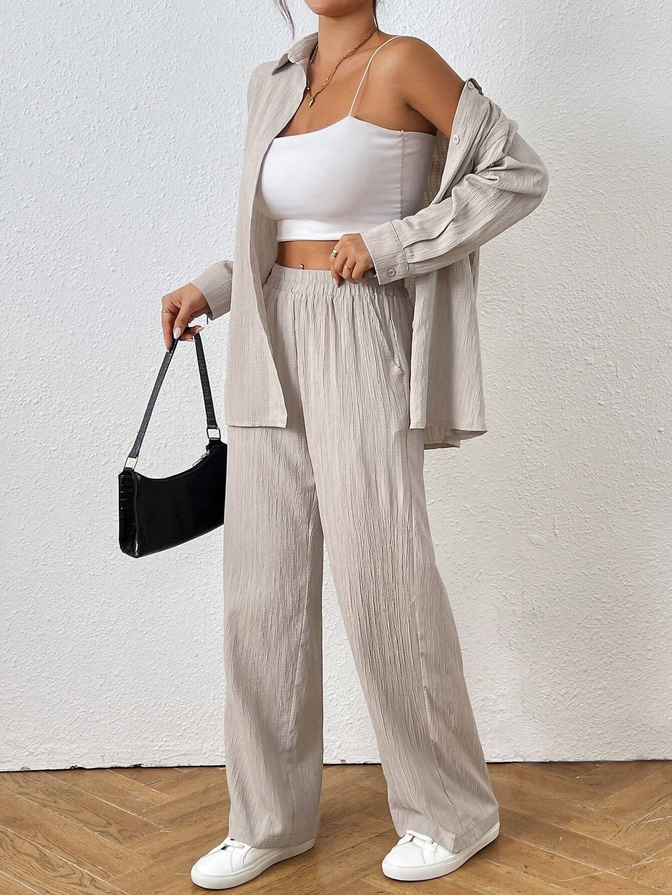Signature Linen Two Piece Set