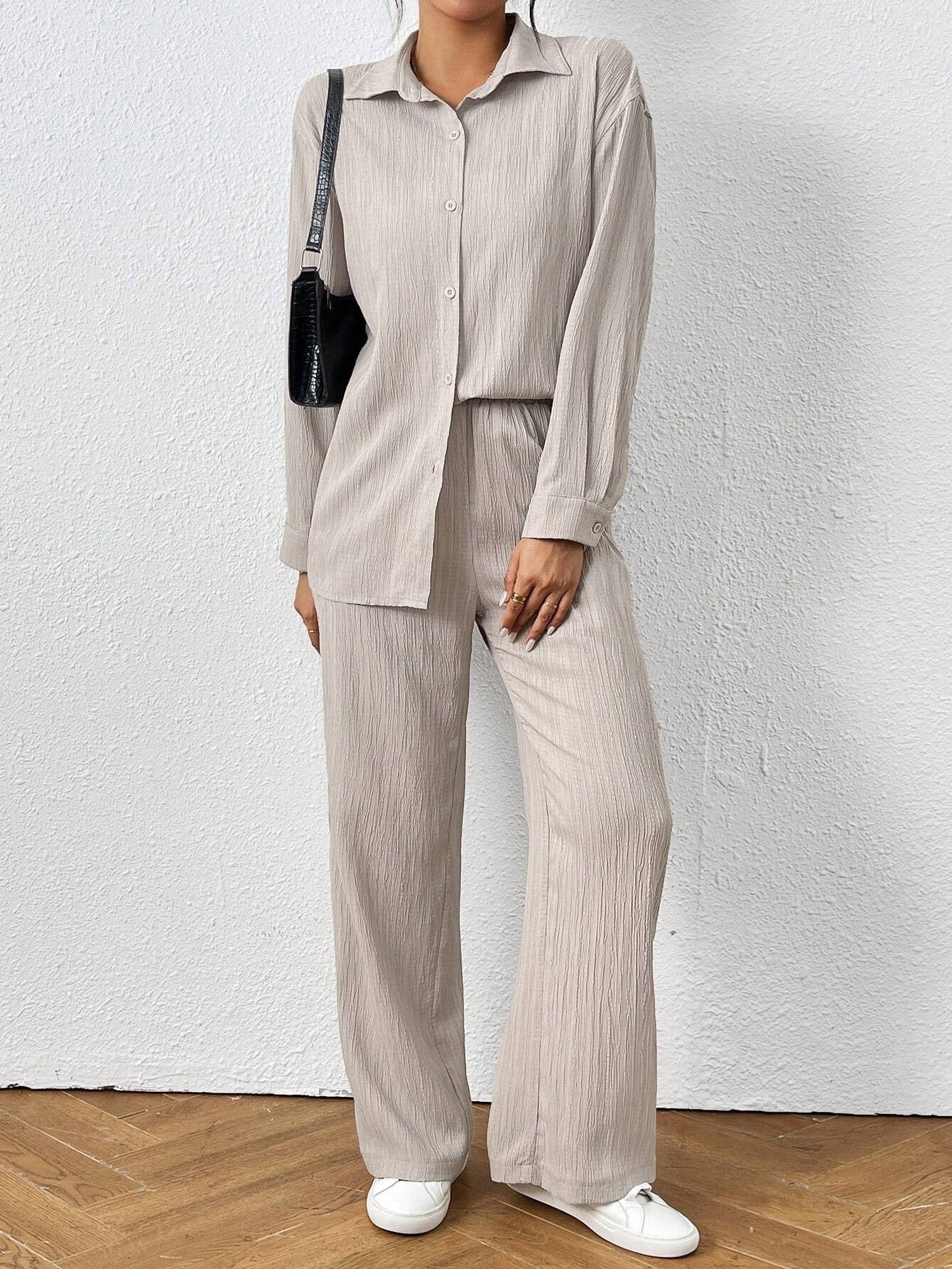 Signature Linen Two Piece Set