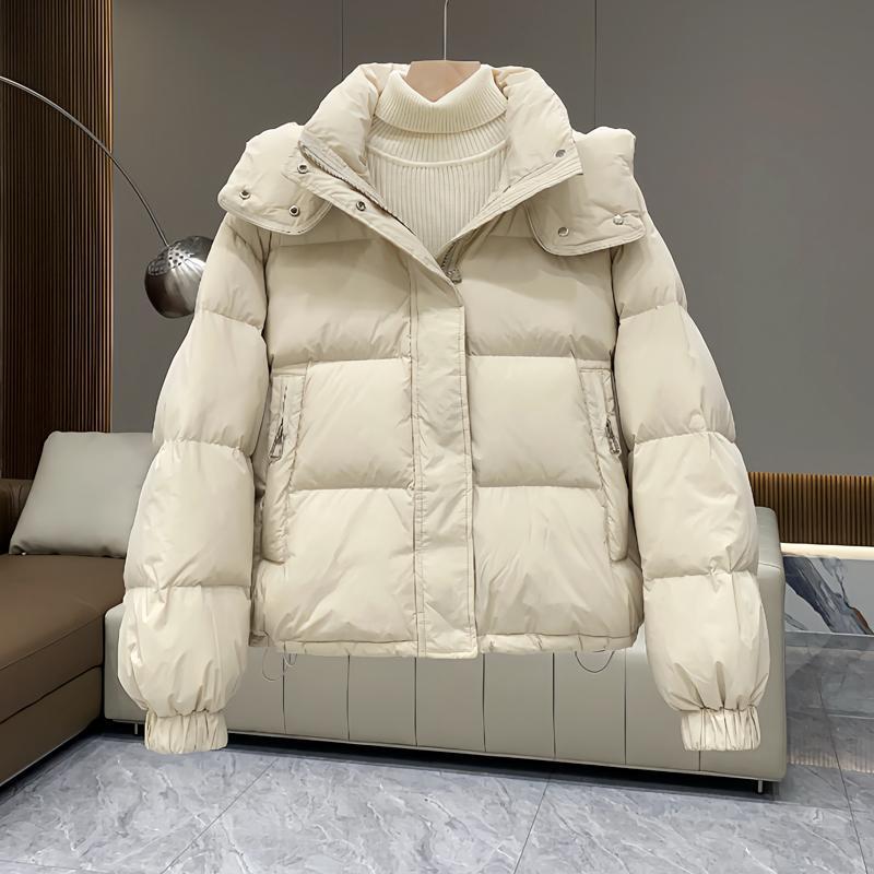 Signature Hooded Puffer Jacket