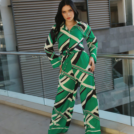 Azure Motion Two-Piece Set