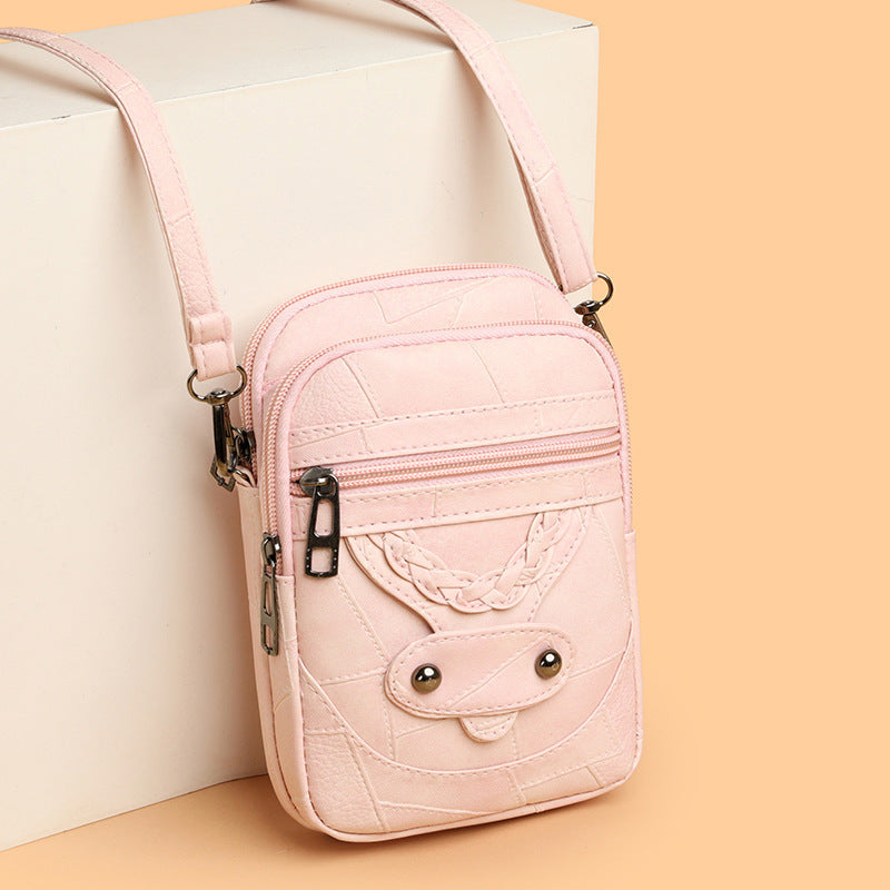 Mini Leather Festival Bag