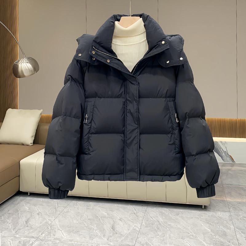 Signature Hooded Puffer Jacket