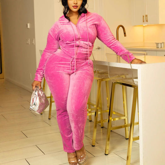 Signature Velvet Tracksuit