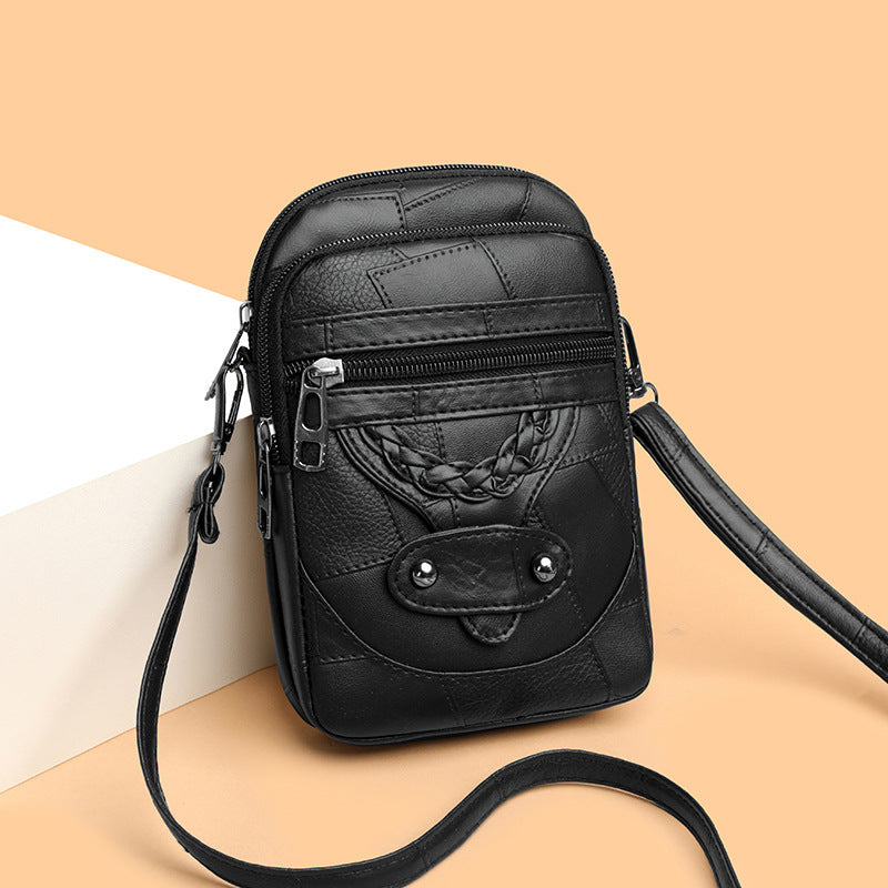 Mini Leather Festival Bag