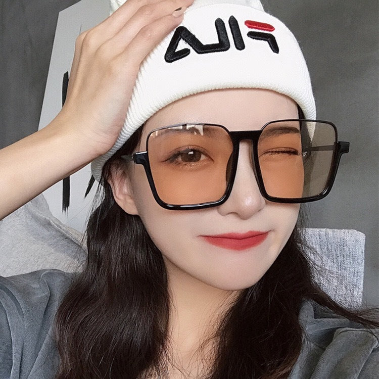 Retro Tint Square Sunglasses