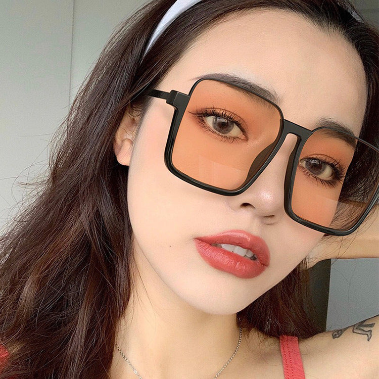 Retro Tint Square Sunglasses