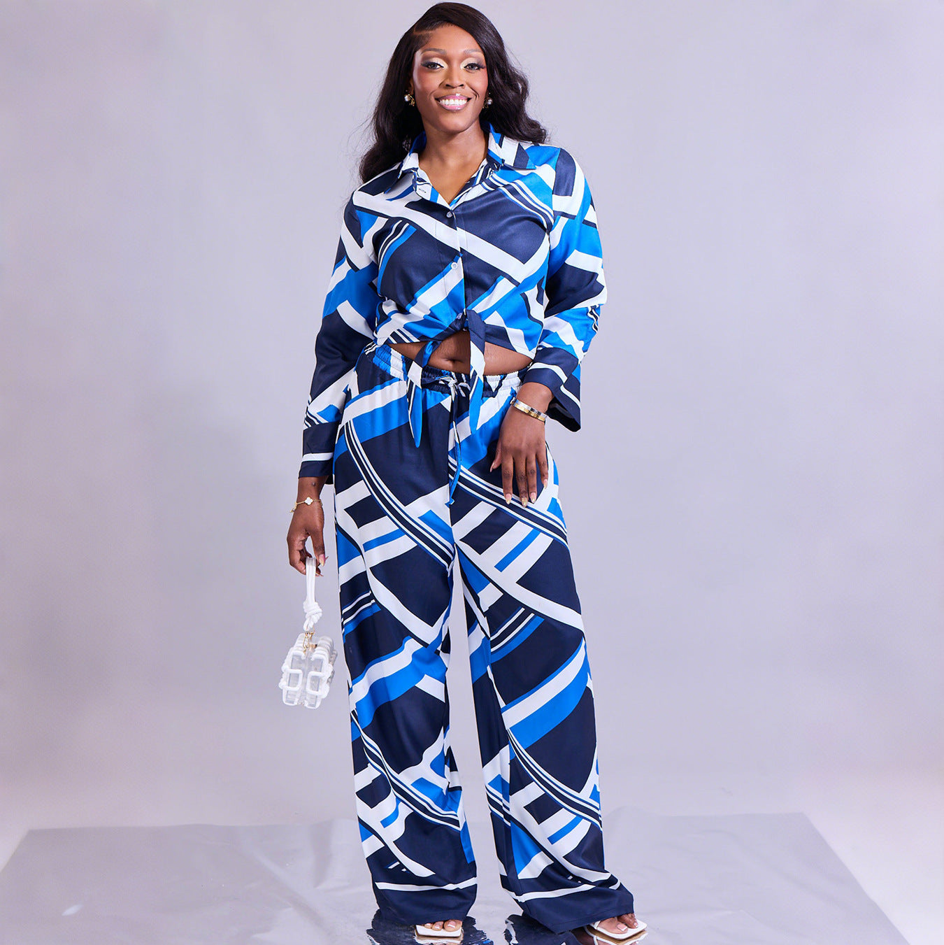 Azure Motion Two-Piece Set