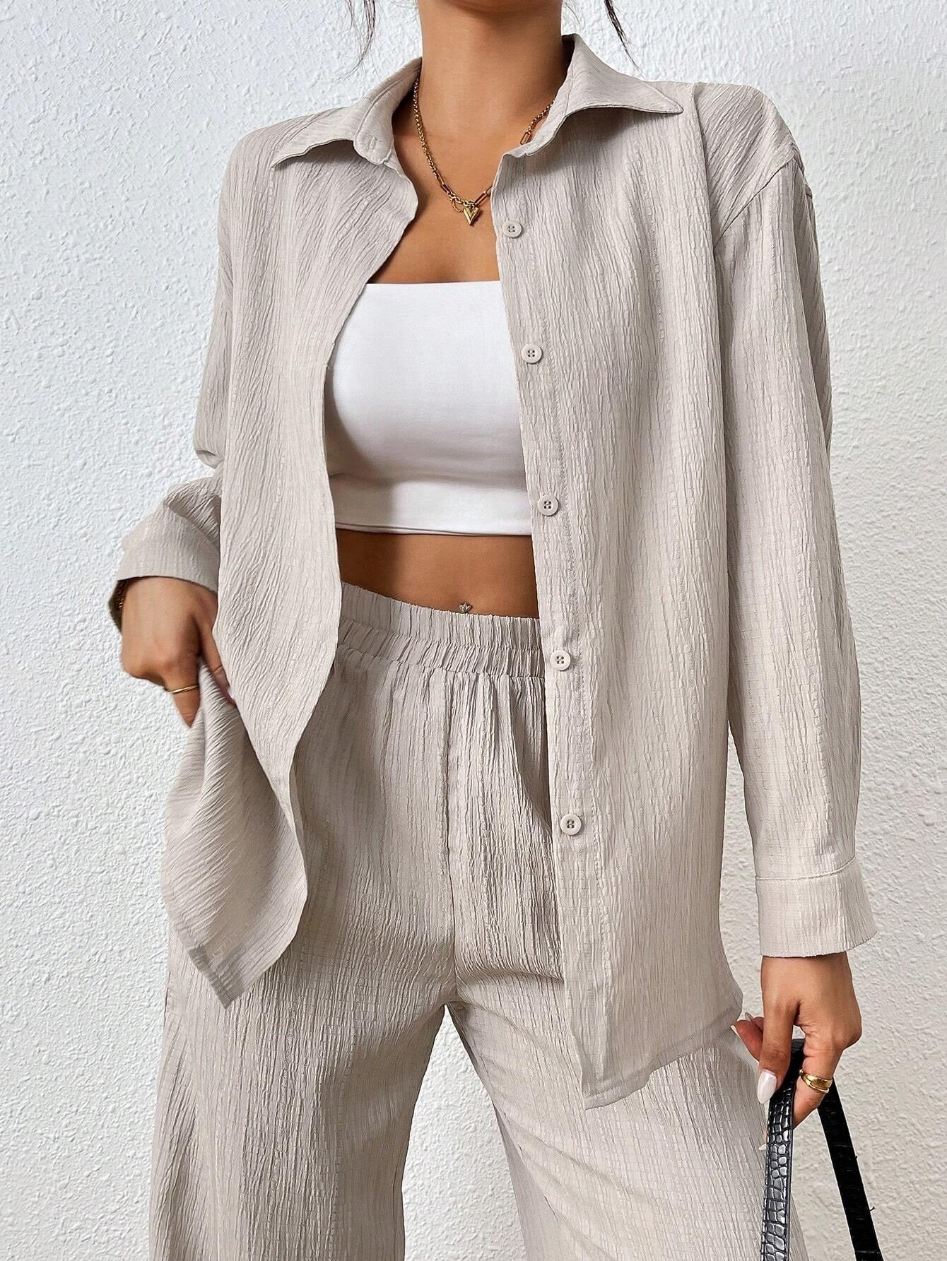 Signature Linen Two Piece Set