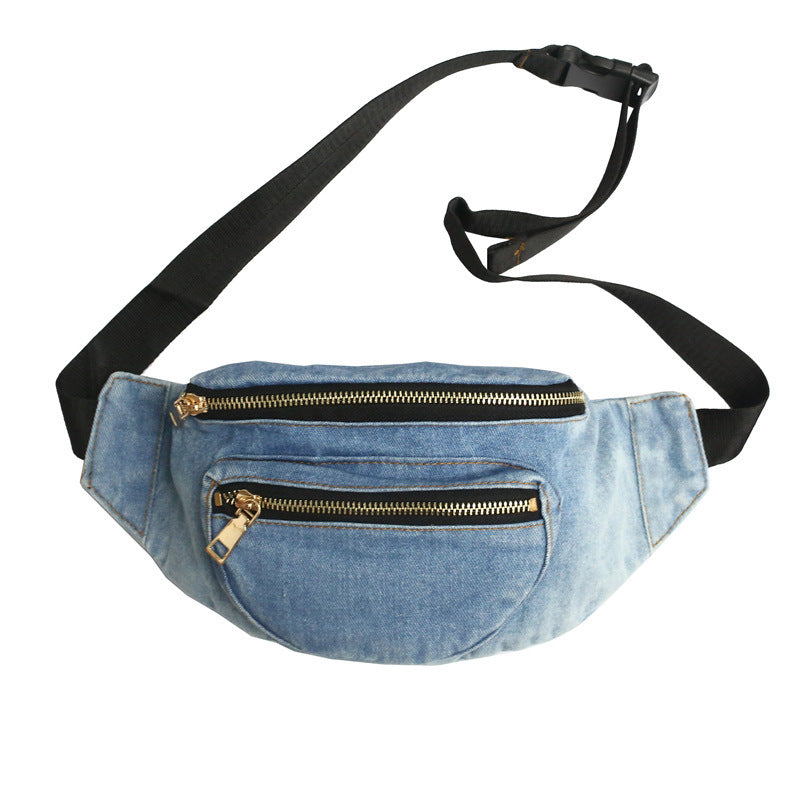 Denim Crossbody Bag