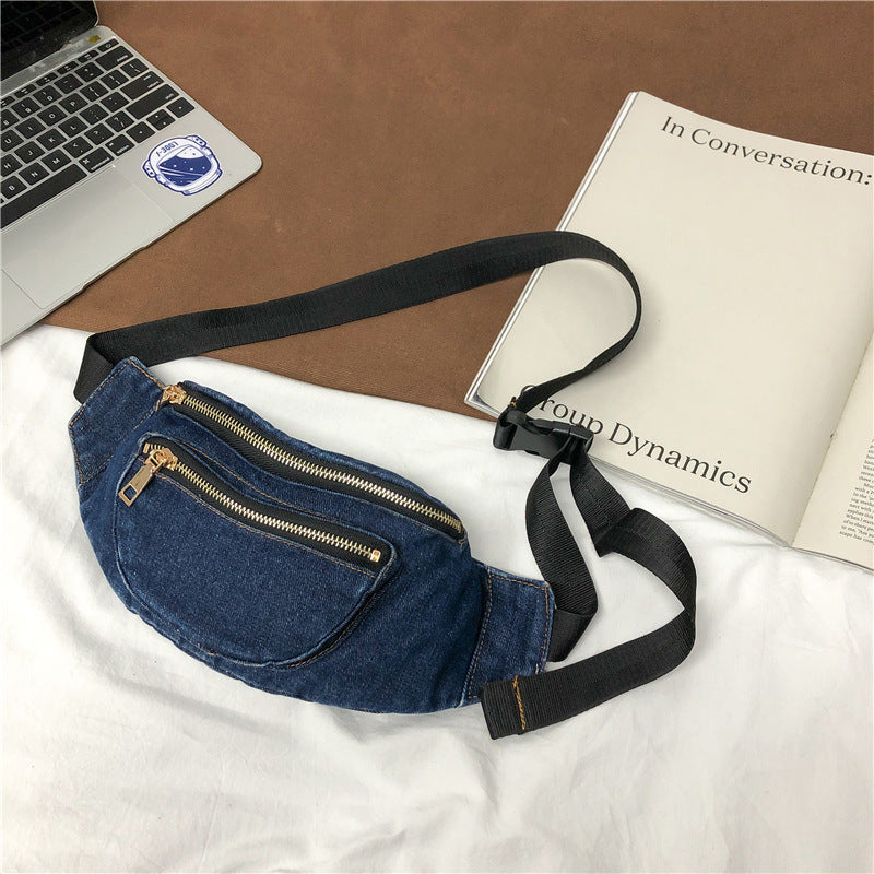 Denim Crossbody Bag
