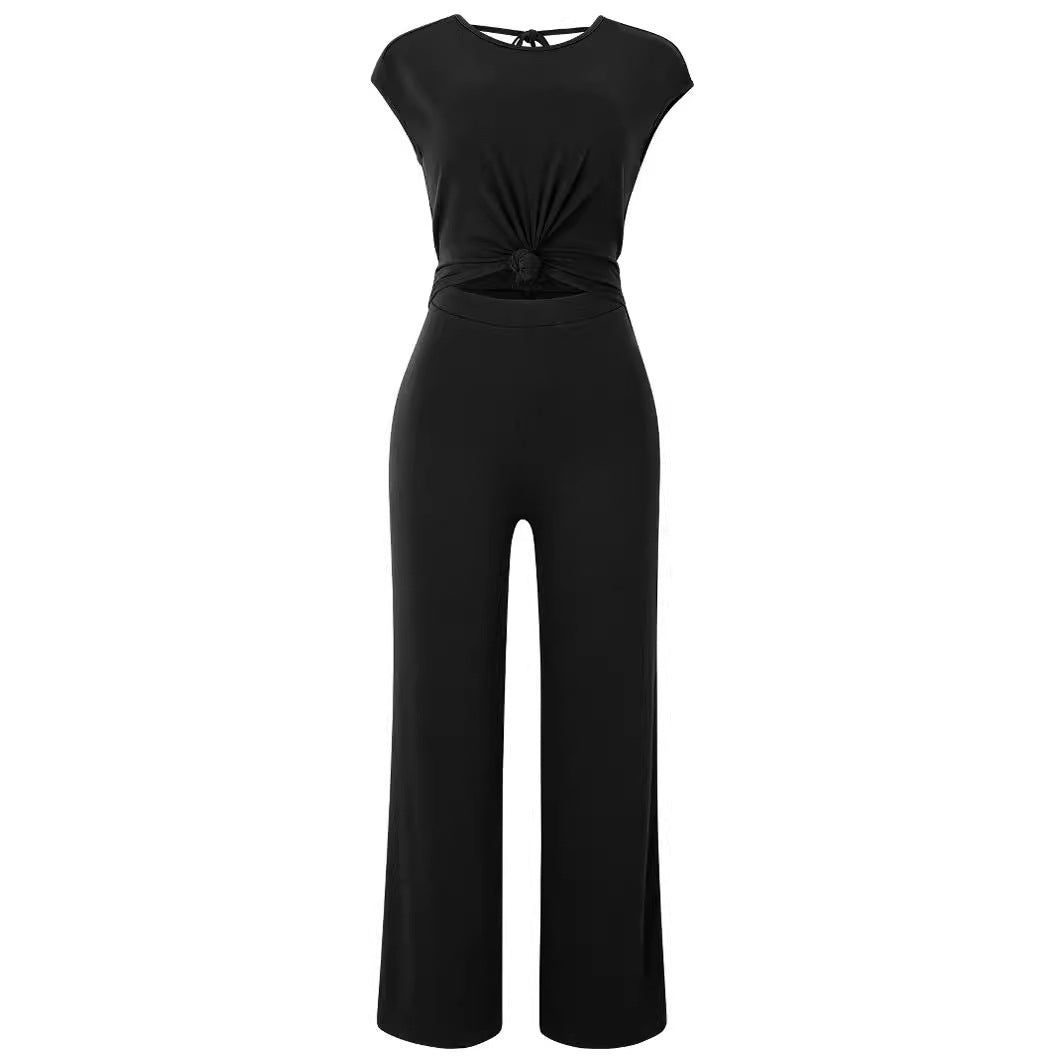 Essential Sleeveless Wide leg Jumpsuit