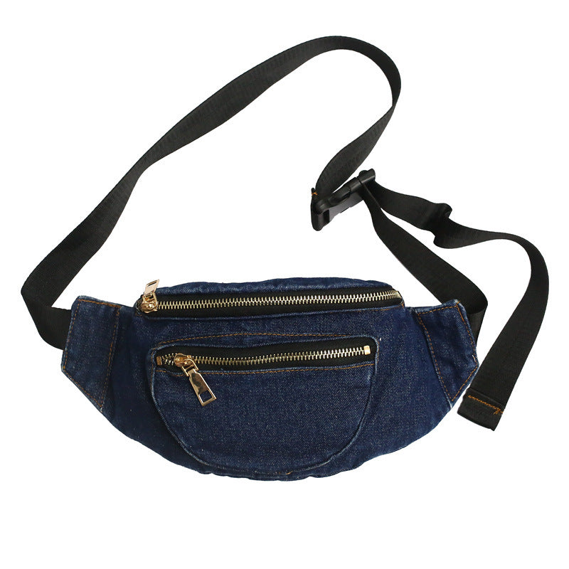 Denim Crossbody Bag