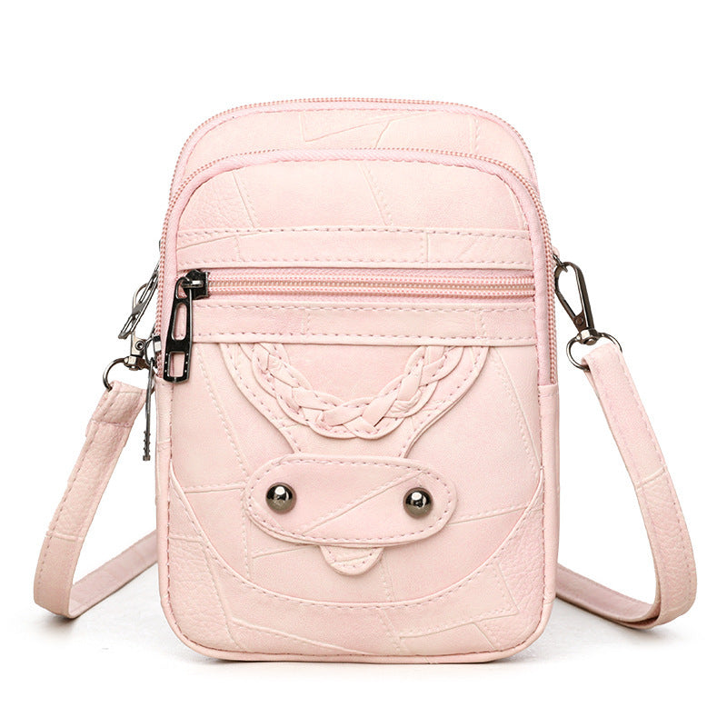 Mini Leather Festival Bag