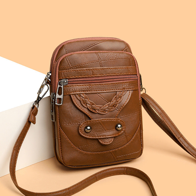Mini Leather Festival Bag