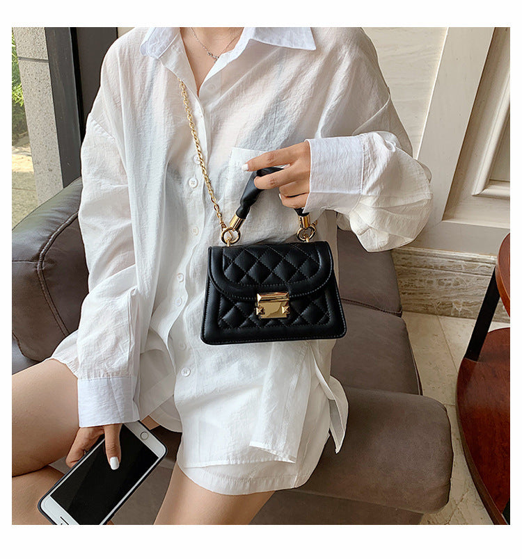 Mini Top Handle Crossbody Bag